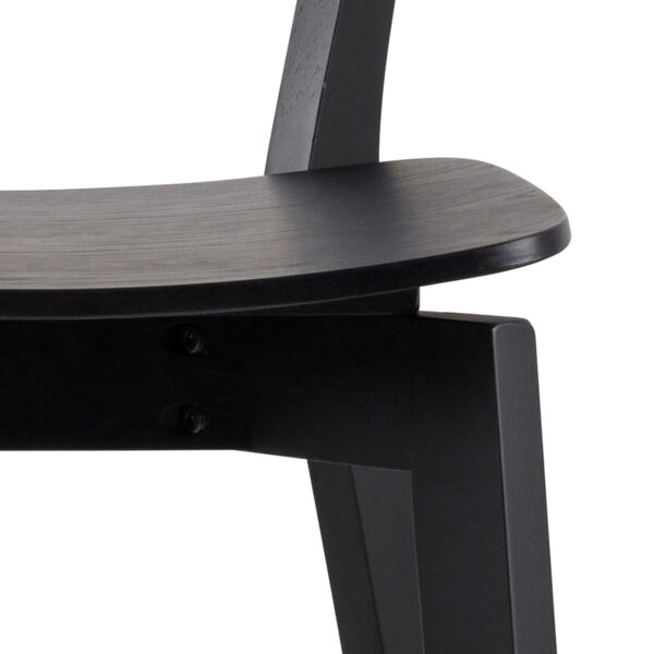 Roxby Bar Stool in Black Set of 2 - Image 7