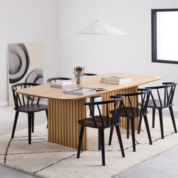 Ida Dining Chair in Black Set of 2 - Image 4