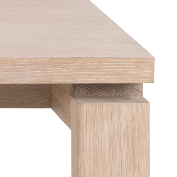 Linley Dining Table in White Oak - Image 8