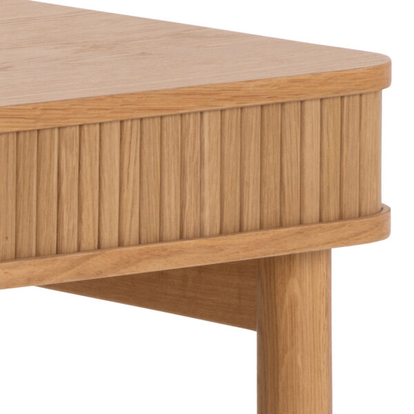 Langley Office Desk in Oak - Image 7
