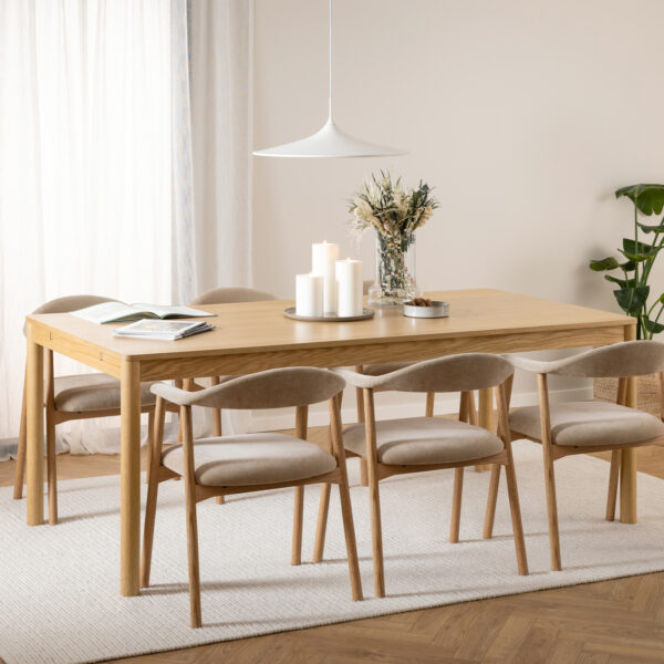 Atlantic  Dining Table in Oak - Image 3