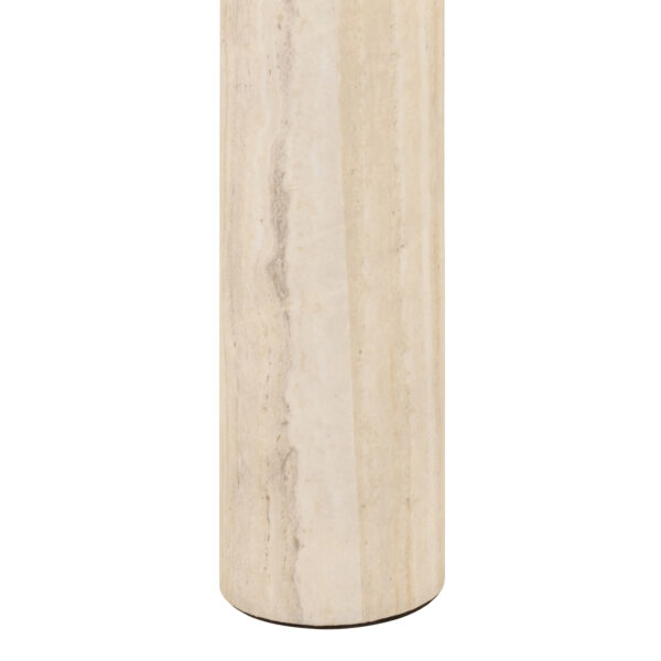 Solano Rectangular Coffee Table in Light Travertine 100 x 75 cm - Image 8