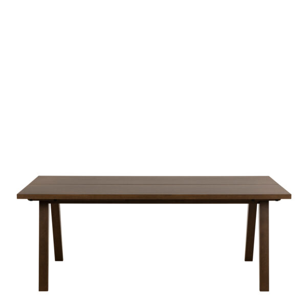 A-Line Rectanglar Dining Table in Smoked Oak - Image 2