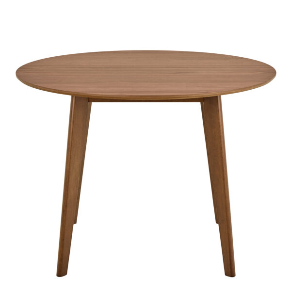Roxby Round Dining Table in Walnut 120x76cm - Image 2