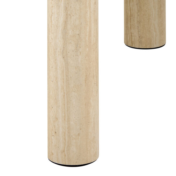 Solano Square Coffee Table in Light Travertine 60 x 60 cm - Image 7
