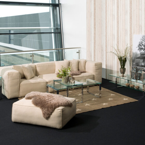 Katrine Coffee Table Set with Glass Top - Image 3