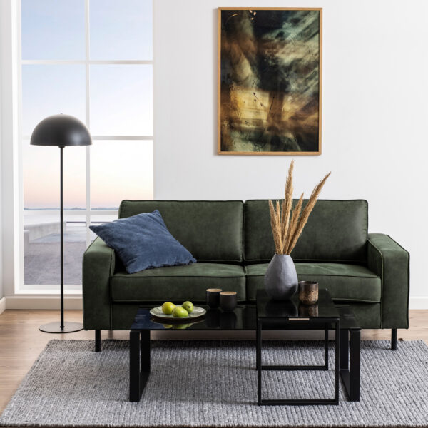 Katrine Coffee Table Set with Smoked Glass Top - Image 3