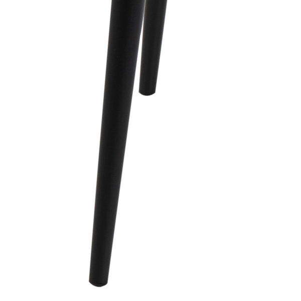 Wilma Small Dining Table in Oak & Black Legs - Image 8