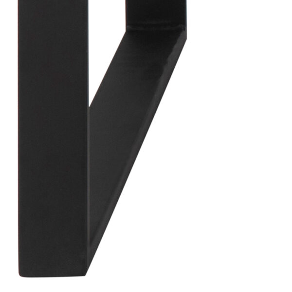 Katrine Ceramic Coffee Table Set in Black - Image 9