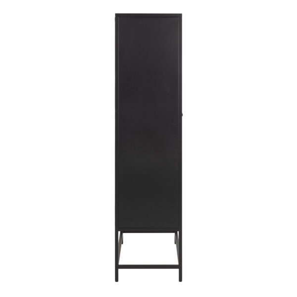 Newcastle 2 Door Cabinet in Matt Black - Image 4