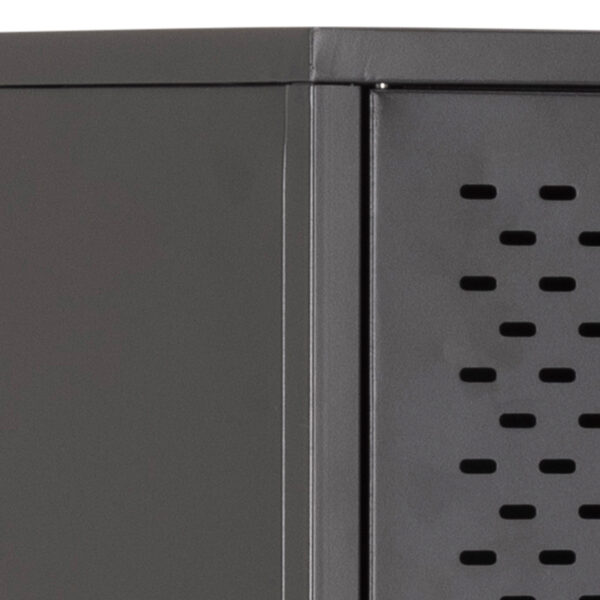 Newcastle 2 Door Cabinet in Matt Black - Image 6