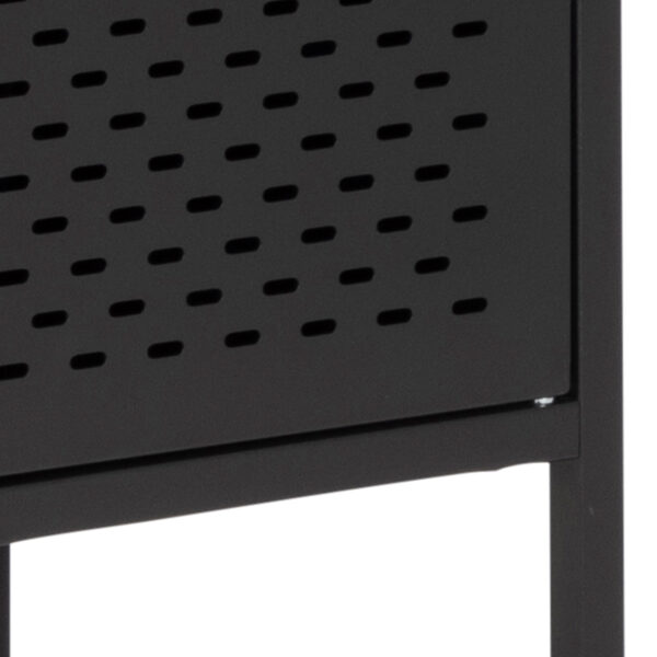 Newcastle 2 Door Cabinet in Matt Black - Image 9