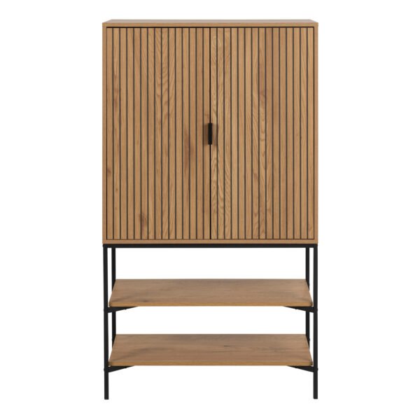 Jaipur Cabinet with 2 Doors in Black - Image 3