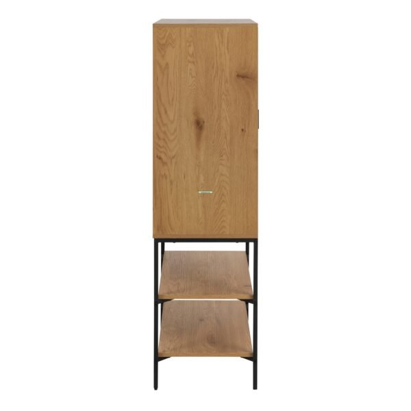 Jaipur Cabinet with 2 Doors in Black - Image 4