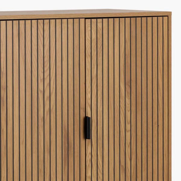 Jaipur Cabinet with 2 Doors in Black - Image 9