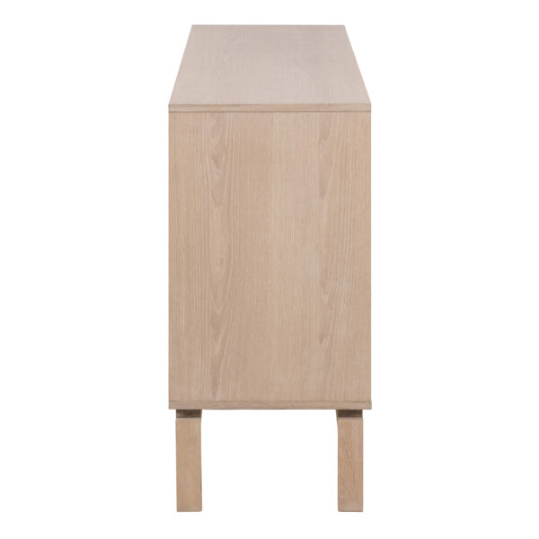 Linley 3 Door Sideboard in White Oak - Image 3