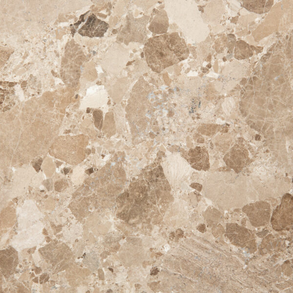 Naxos Round Coffee Table in Brown Marble - Image 7
