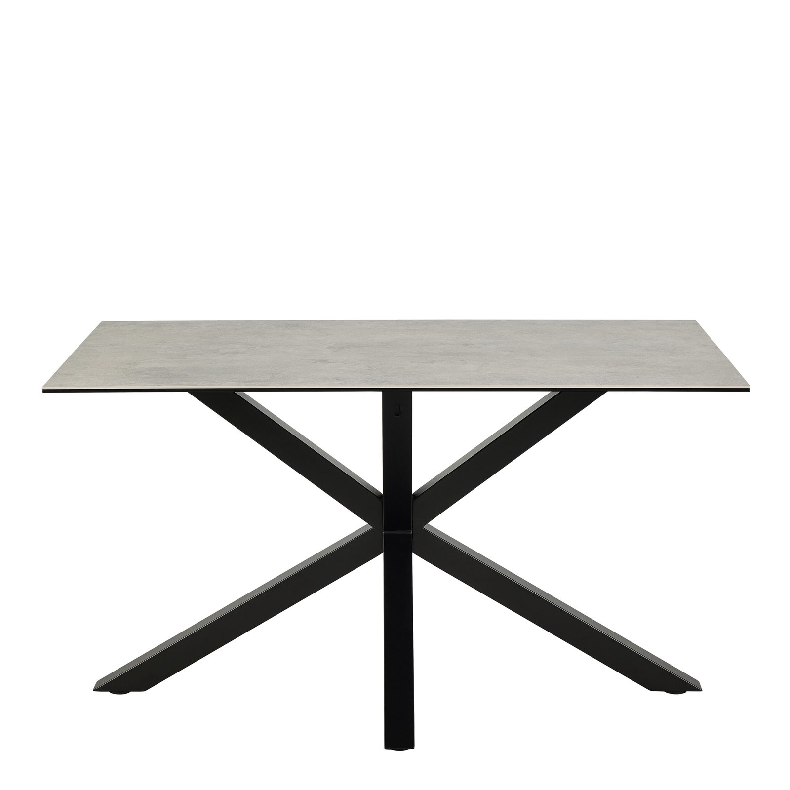 Heaven Dining Table with Ceramic Grey Top 135cm - Image 3