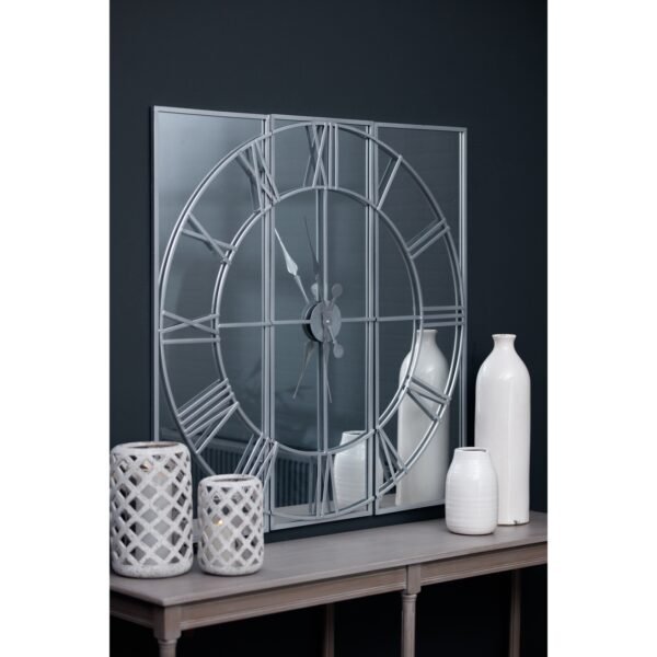 Celina Mirrored Wall Clock - Image 5