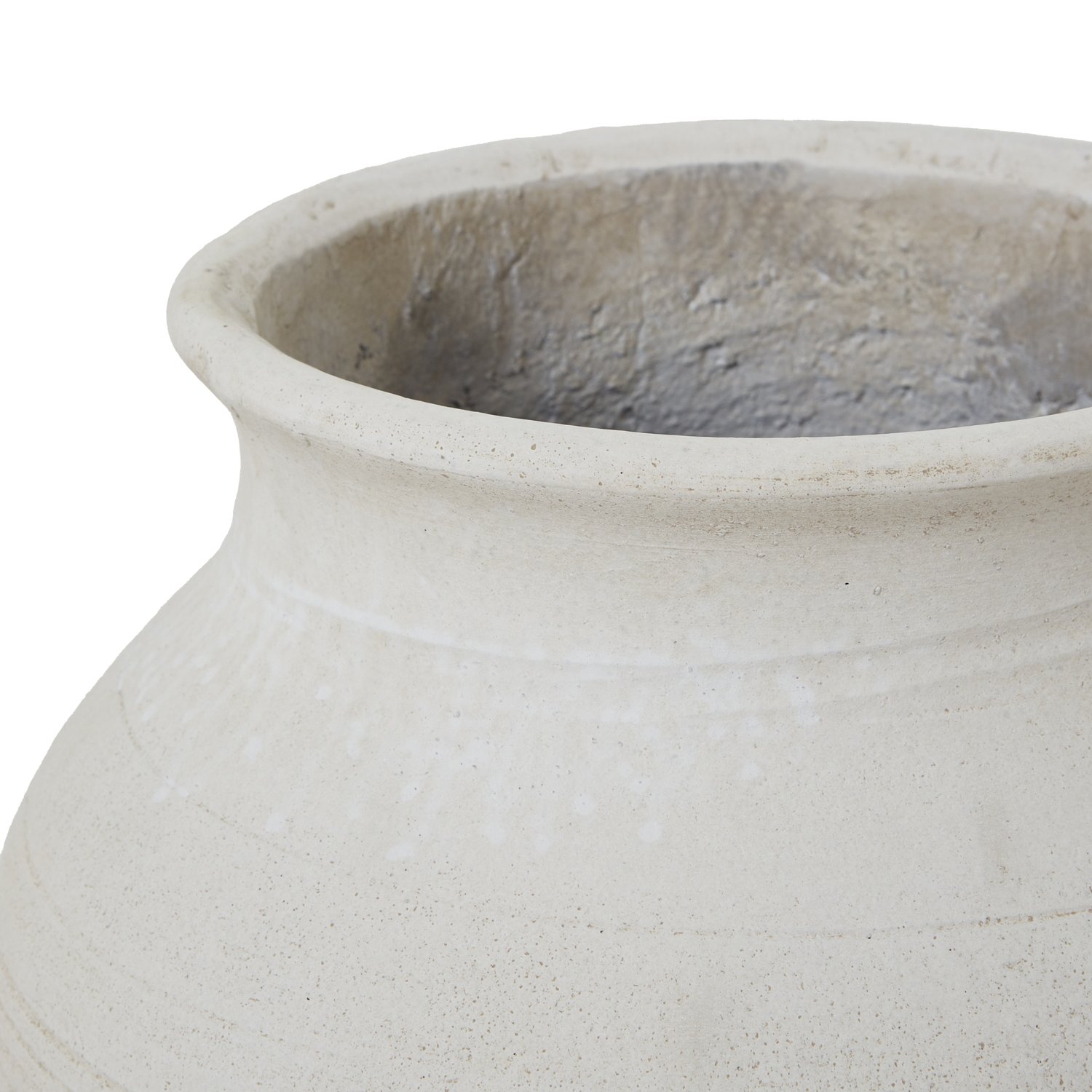 Hellenic Medium Lyme White Planter Pot - Image 2