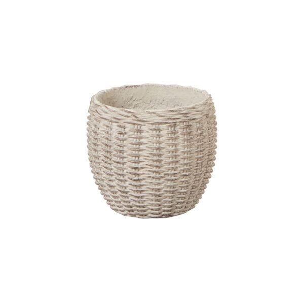 Hellas Natural Clay Wicker Set Of 4 Planters - Image 4