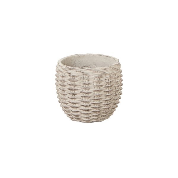 Hellas Natural Clay Wicker Set Of 4 Planters - Image 5