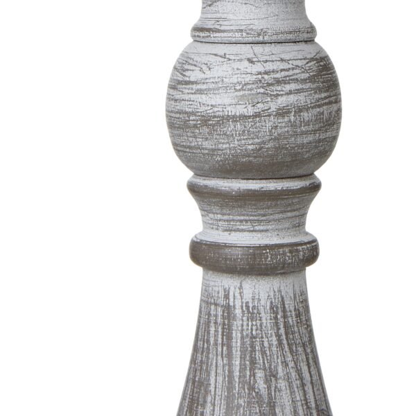 Augusta Column Table Lamp With Linen Shade - Image 2