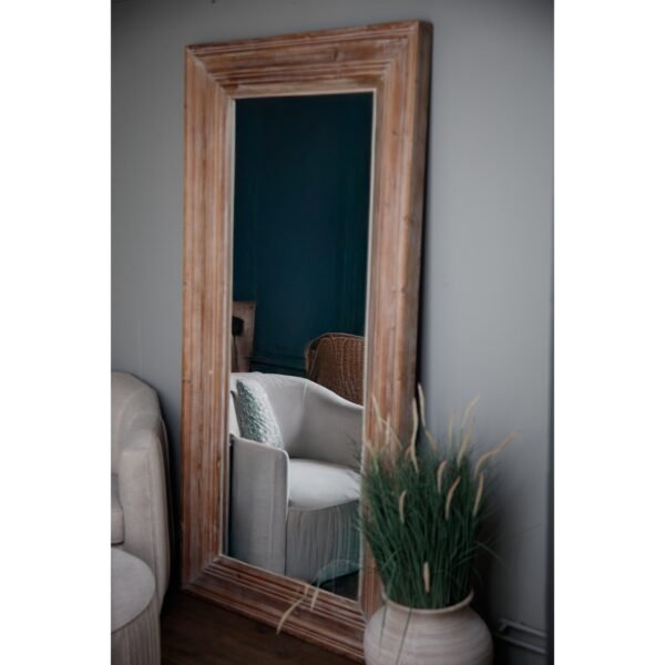 Newby Washed Wood Large Mirror - Image 5