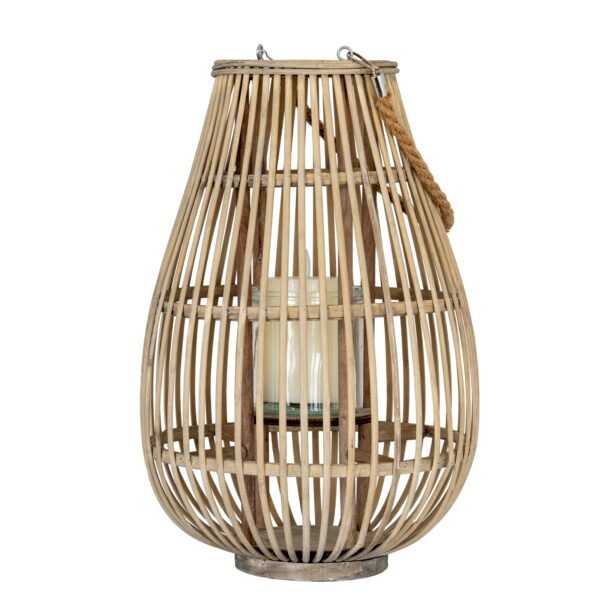 Medium Ellipse Lantern With Glass Holder - Image 2